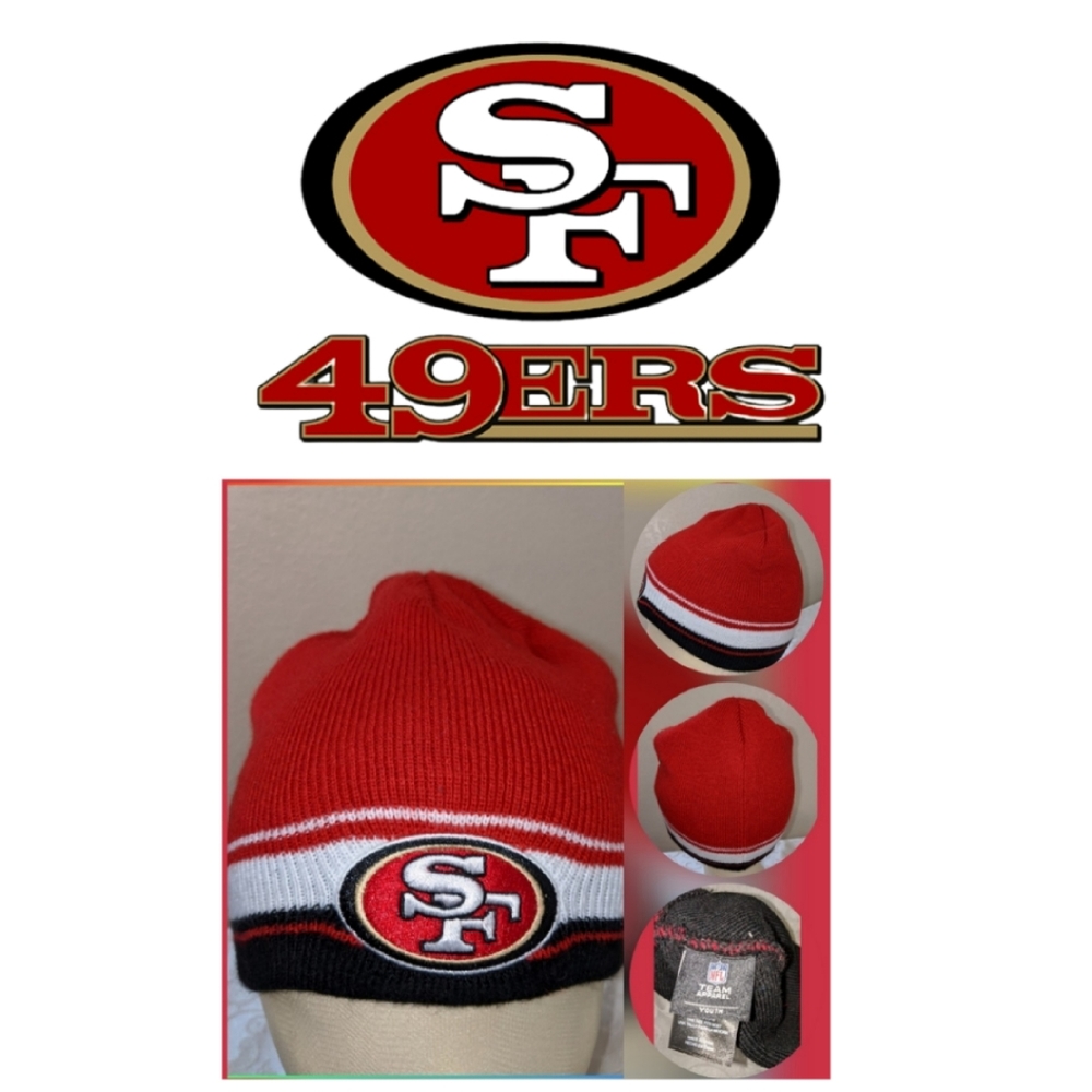 SAN FRANCISCO 49ERS YOUTH KNIT BEANIE